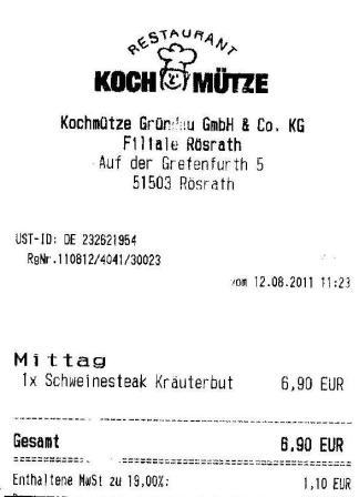 imud H�ffner Kochm�tze Restaurant